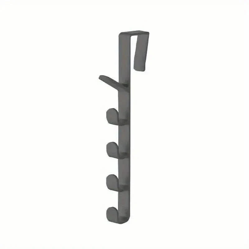 4-Hook Over-the-Door Adjustable Clothing & Bag Organizer