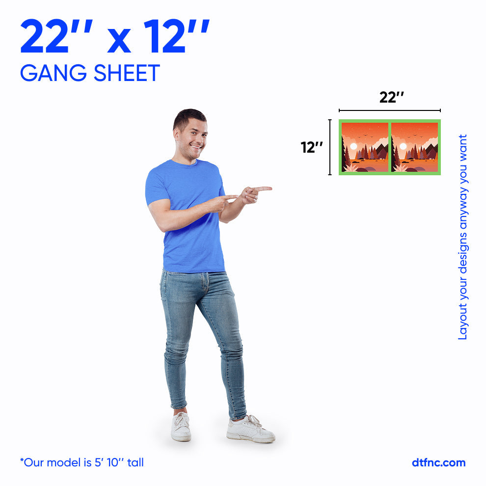 DTF Transfers - Graphics Team Built Gangs