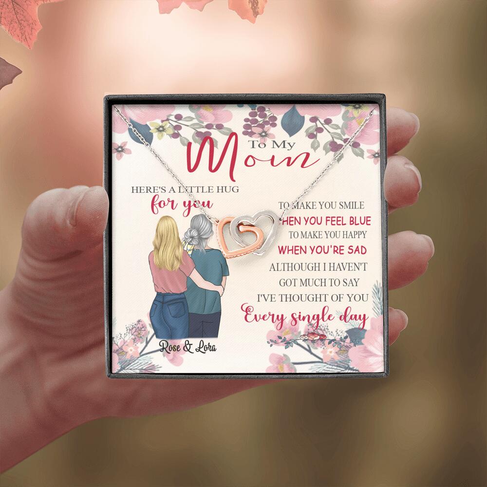 Personalized Necklace - Best Gift For Mother's Day from Daughter - IWJMRF