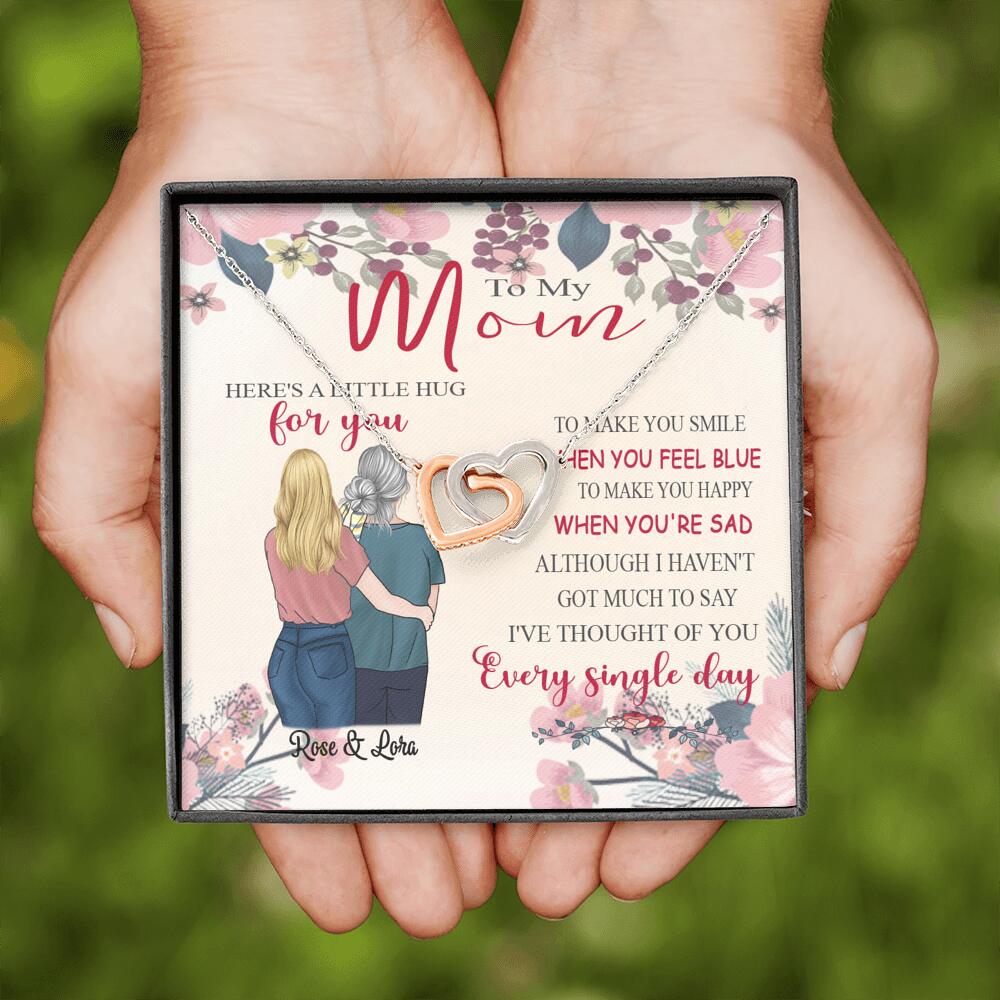 Personalized Necklace - Best Gift For Mother's Day from Daughter - IWJMRF
