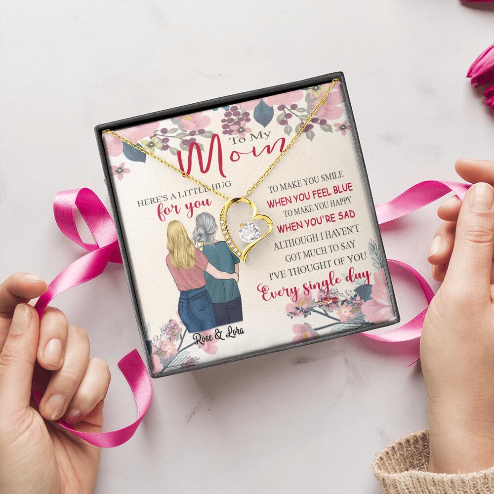 Personalized Necklace - Best Gift For Mother's Day from Daughter - IWJMRF