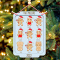 Personalized Family Ornament - Up to 9 Members - Christmas Gift For Whole Family