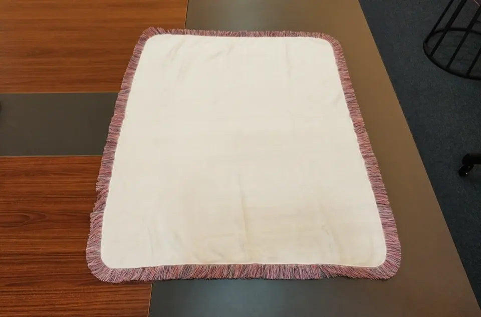 Personalized Couple Fringe Blanket - Gift Idea For Couple/Anniversary - Annoying Each Other For 20 Years And Still Going Strong