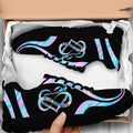 Personalized Memorial Sneakers - Memorial Gift Idea - Never Walk Alone