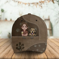 Personalized Dog Mom Baseball Cap - Up to 2 Dogs - Gift Idea for Dog Lovers
