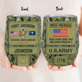 Personalized Veteran Wine Tumbler - Gift For Veteran/Birthday/Father's Day - U.S.Veteran