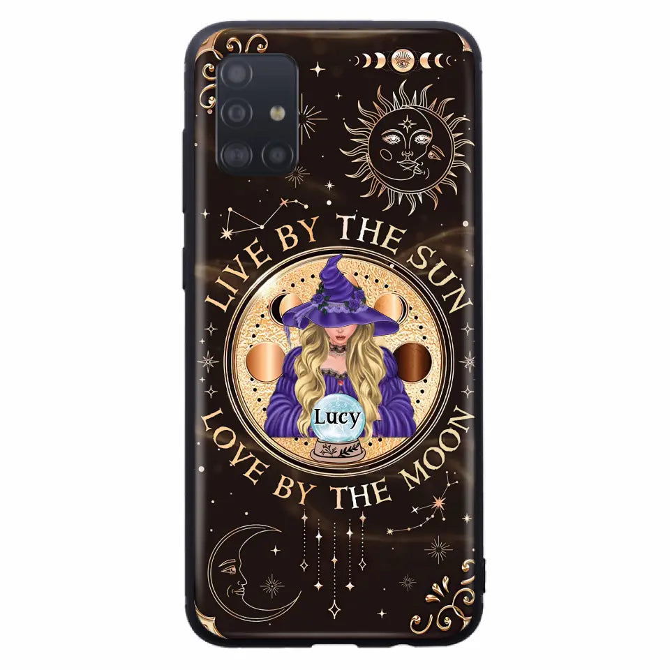 Custom Personalized Witch Phone Case - Halloween Gift Idea For Friend - Only Good May Enter Here - Case for iPhone/Samsung