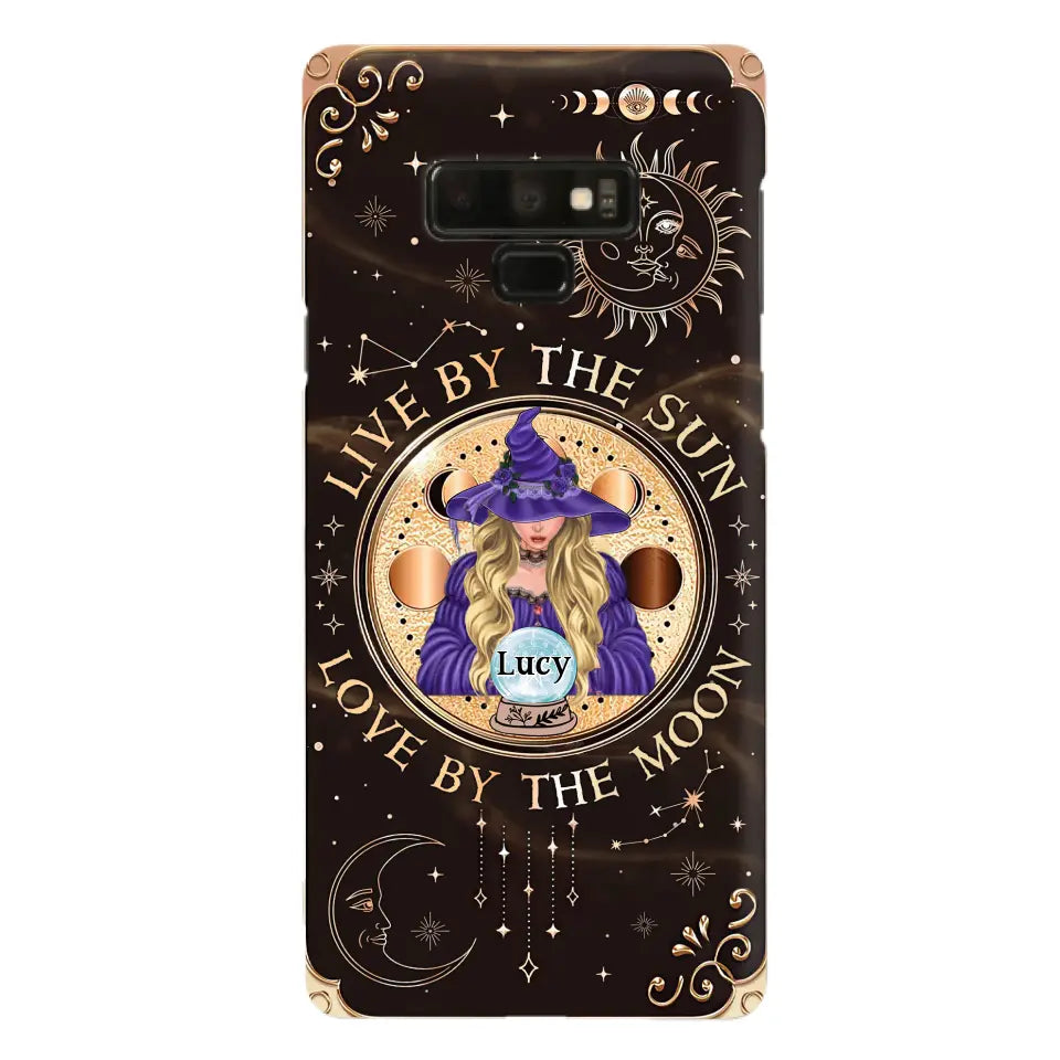 Custom Personalized Witch Phone Case - Halloween Gift Idea For Friend - Only Good May Enter Here - Case for iPhone/Samsung