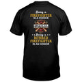 Personalized Retired Firefighter T-Shirt - Gift Idea For Firefighter/Father/Grandpa