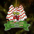 Personalized Grinc Old Couple Acrylic Ornament - Christmas Gift For Couple - Growing Old With Someone You Love Is Priceless
