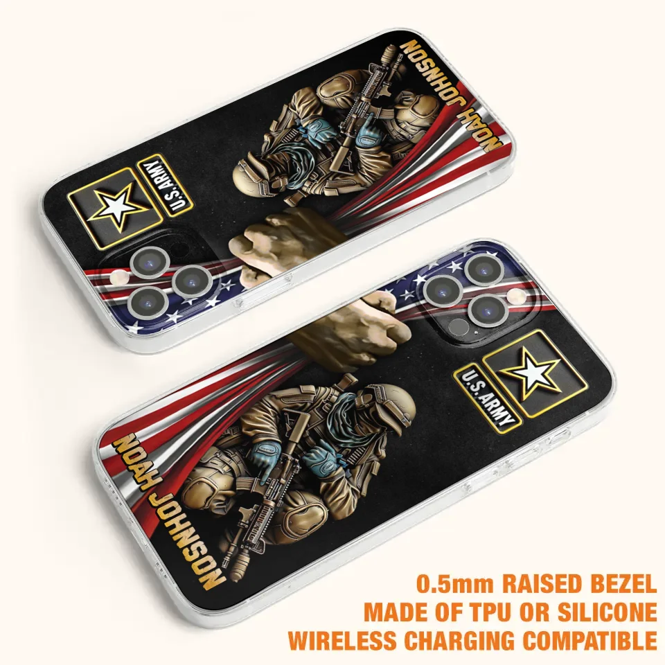 Custom Personalized Veteran Phone Case - Veteran Gift Idea - Case For iPhone/ Samsung