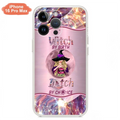 Personalized Witch Phone Case - Halloween Gift Idea For Witch Lovers - Case For iPhone/Samsung  - Witch By Birth Bitch By Choice
