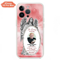 Custom Personalized Jesus Christ Memorial Photo Phone Case - Memorial Gift Idea For Family Member - I Will Hold You in My Heart Until I Can Hold You in Heaven - Case For iPhone/Samsung