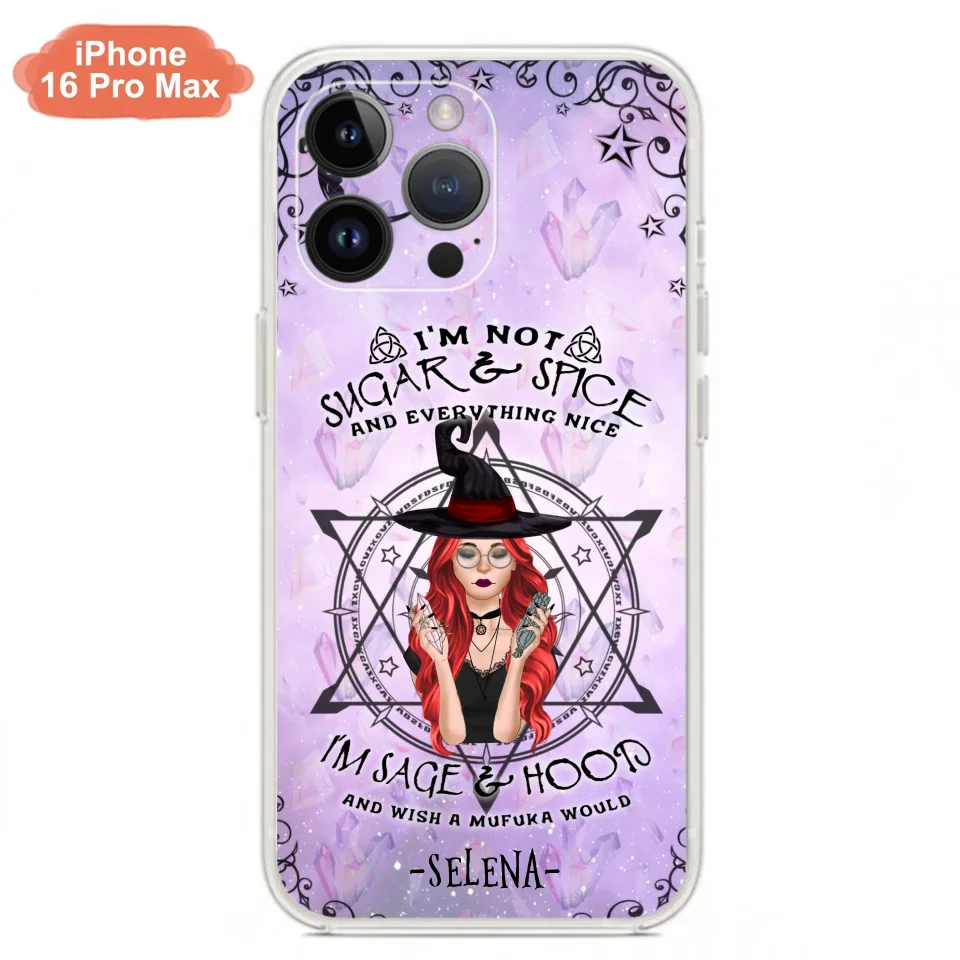 Custom Personalized Witch Phone Case - Best Halloween Gift - Case For iPhone And Samsung - 
 DFESX1