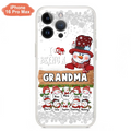 Personalized Grandma Phone Case - Up to 10 Grandkids - Christmas Gift Idea for Grandma - I Love Being A Grandma - Case For iPhone/Samsung