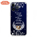 Personalized Memorial Phone Case - Memorial Gift Idea For Pet Lovers - You Were My Favorite Hello And My Hardest Goodbye - Case For iPhone/Samsung