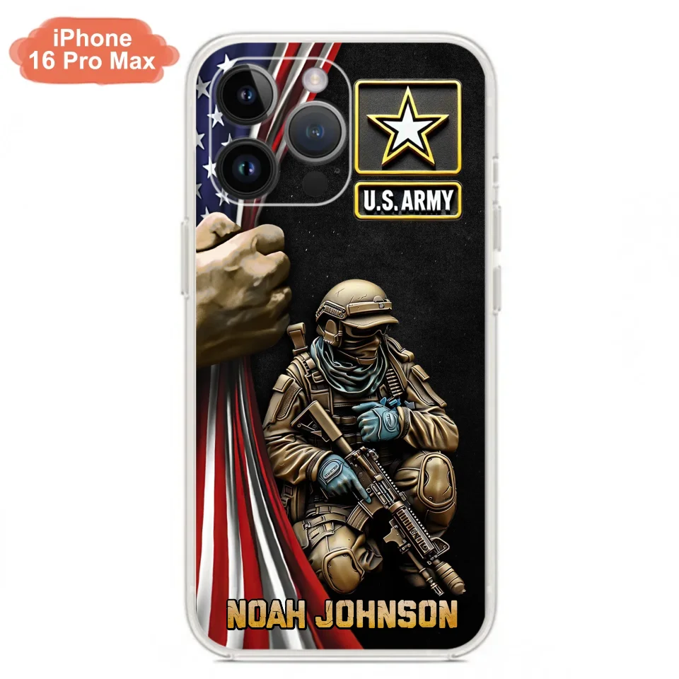 Custom Personalized Veteran Phone Case - Veteran Gift Idea - Case For iPhone/ Samsung