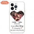 Personalized Love Story Phone Case For iPhone/Samsung - Gift Idea For Couple/Christmas/Valentine/Anniversary - Upload Photo - Every Love Story Is Beautiful, But Ours Is My Favorite