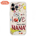 Custom Personalized Grandma/ Mom Phone Case - Gift Idea For Grandma - Upto 7 Kids - Love Being Called Gigi - Cases For iPhone/ Samsung