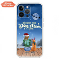 Personalized Christmas Dog Mom Phone Case - Up to 5 Dogs - Gift Idea For Dog Lover/Dog Mom - Rockin' The Dog Mom Life - Case For iPhone And Samsung