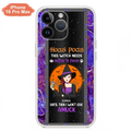 Custom Personalized Witch Phone Case - Halloween Gift Idea For Friends - Hocus Pocus - Case for iPhone & Samsung