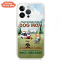 Custom Personalized Camping With Dogs Phone Case - Up to 5 Dogs - Best Gift For Dog Lovers - I Like Camping And Dogs And Maybe 3 People - Case For iPhone/Samsung