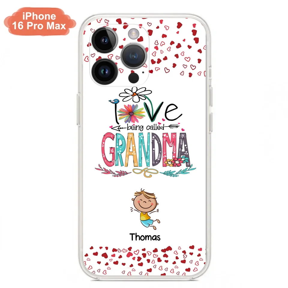 Custom Personalized Blessed To Be Called Nana Phone Case - Upto 5 Kids - Gift Idea For Nana/ Mama/Kids - Case For iPhone And Samsung