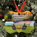 Personalized Camping Ornament - Couple/Parents With Up to 6 Kids, 6 Pets - Making Memories One Campsite At A Time - Full Option - Q3VZTZ