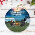 Personalized Camping Ornament - Full Option - Gift For Camping Lovers - The Best Memories Are Made Camping