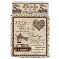 Camping Personalized Couple Quilt Bed Sets - Gift Idea For Couple/ Camping Lovers - I Choose You
