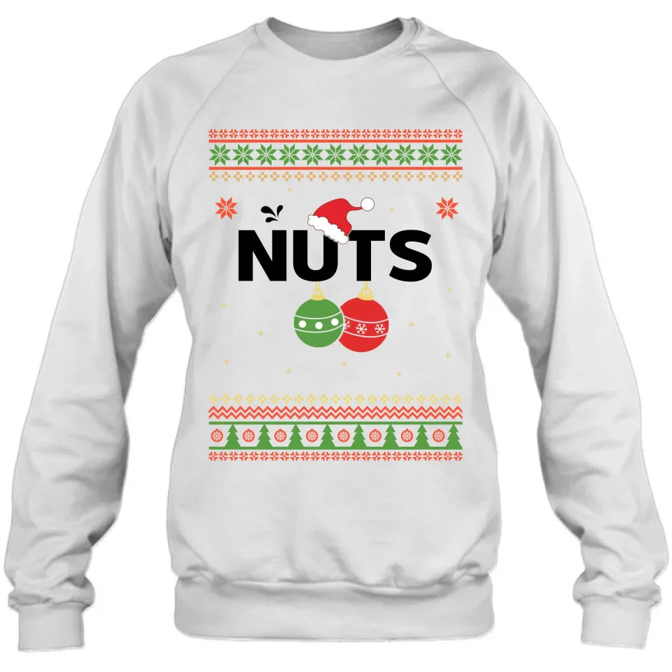 Personalized Couple Sweatshirt - Christmas Gift Idea For Couple/Him/Her