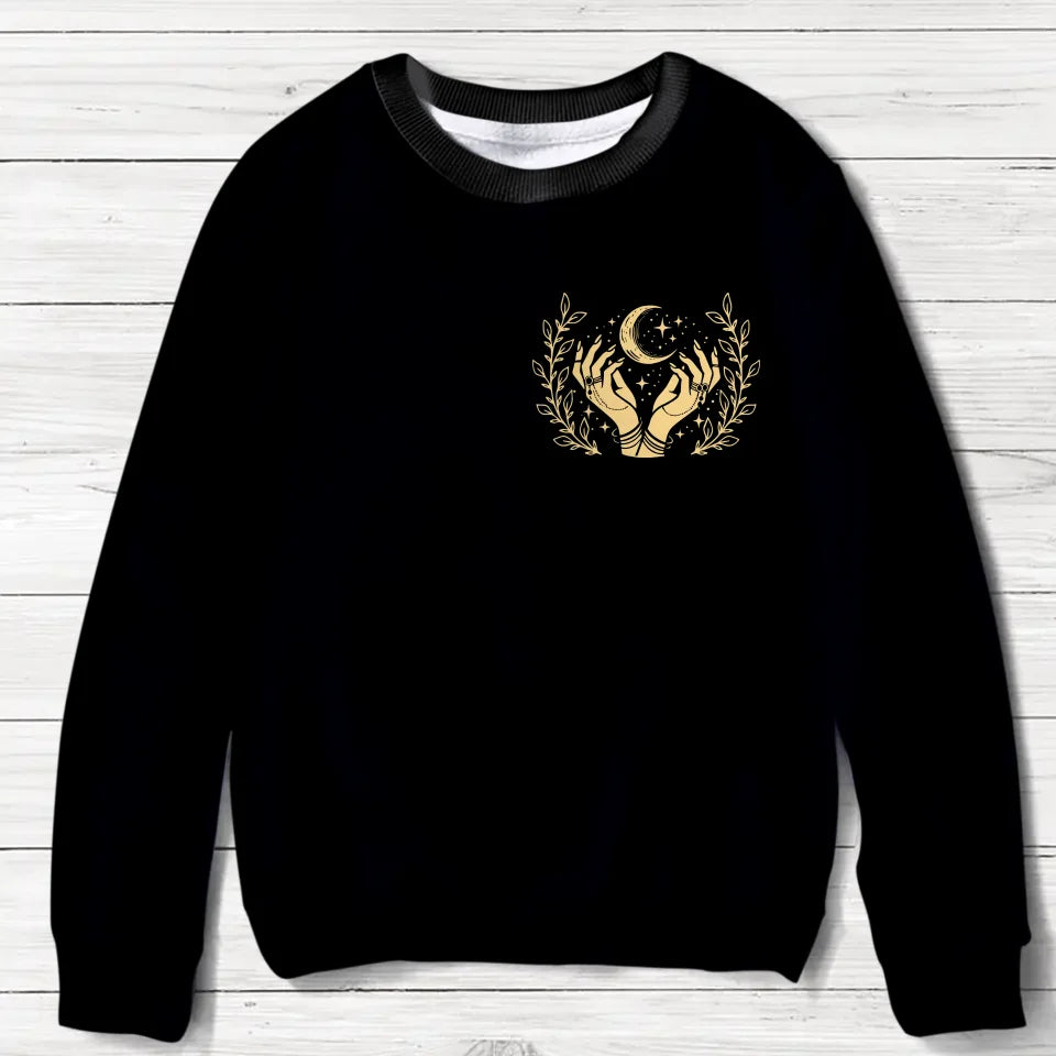 Personalized Witch Feminist AOP Sweater - Gift Idea For Witch/Girls - They Didn't Burn Witches They Burned Women