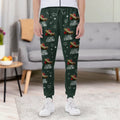 Personalized Merry Fishmas AOP Unisex Sweatpants - Gift Idea For Fishing Lover