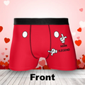Funny Men's Boxer Briefs - Gift Idea For Men, Boyfriend, Husband - The Man The Legend