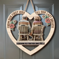 Personalized Couple Wooden Sign - From Our First Kiss Till Our Last Breath - Gift Idea For Couple/Him/Her/Valentines