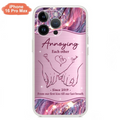 Custom Personalized Couple Phone Case For iPhone/ Samsung - Gift Idea For Couple - Annoying Each Other