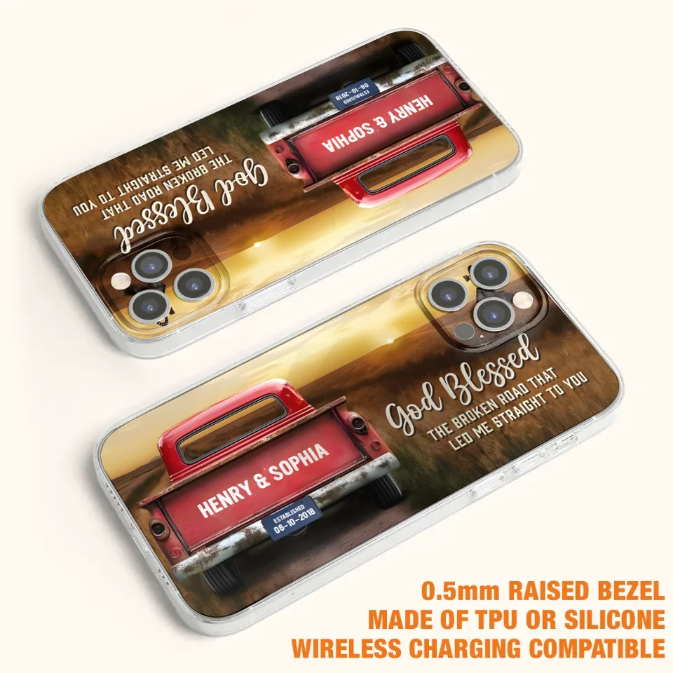 Custom Personalized Phone Case - Gift Idea For Couple - Case For iPhone/Samsung