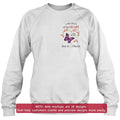 Personalized Memorial Butterfly Embroidered T-Shirt/Sweater/Hoodie - Memorial Gift Idea For Family Member - A Big Piece Of My Heart Lives In Heaven