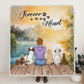 Personalized Mother's Day Gift For Dog Mom, Cat Lovers - Mom With Up to 5 Pets Fleece Blanket - Happy Mother's Day Best Dog Mom Ever - CMNG3Y