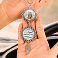 Personalized Mom Memorial Car Charm - Sympathy Gift For Loss Of Mother - Upload Photo - I Have An Angel In Heaven I Call Her Mom