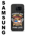 Custom Personalized Dad And Son Phone Case - Funny Gift Idea for Dad from Son - Asshole Dad And Asshole Son Best Friends For Life - Case for iPhone/Samsung