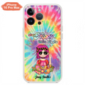 Personalized Hippie Phone Case - Stay Trippy Little Hippie - Case Phone For iPhone And Samsung
