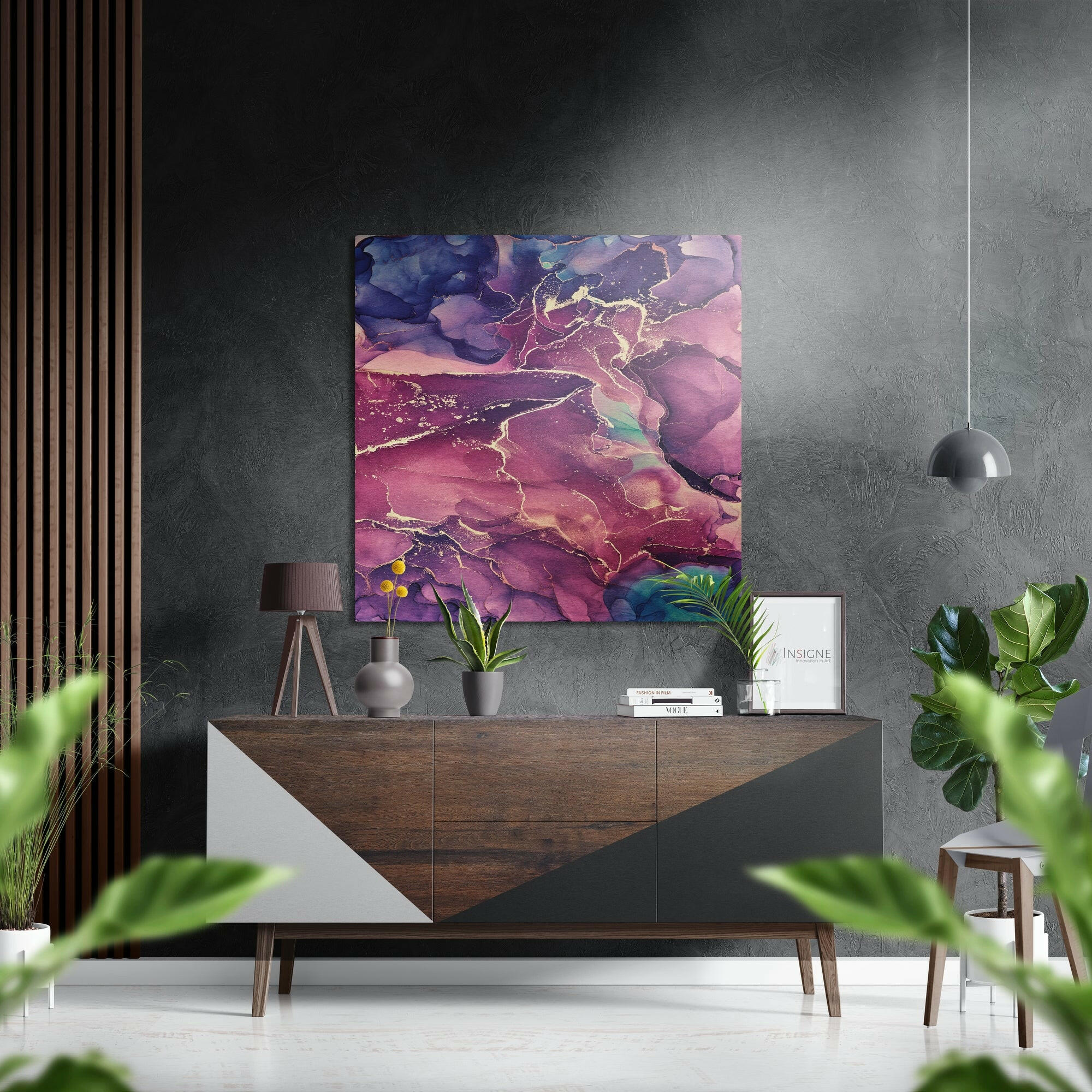 Marmoreal Brushed Aluminium Dibond Wall Art
