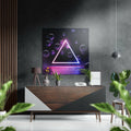 Bubbles Brushed Aluminium Dibond Wall Art