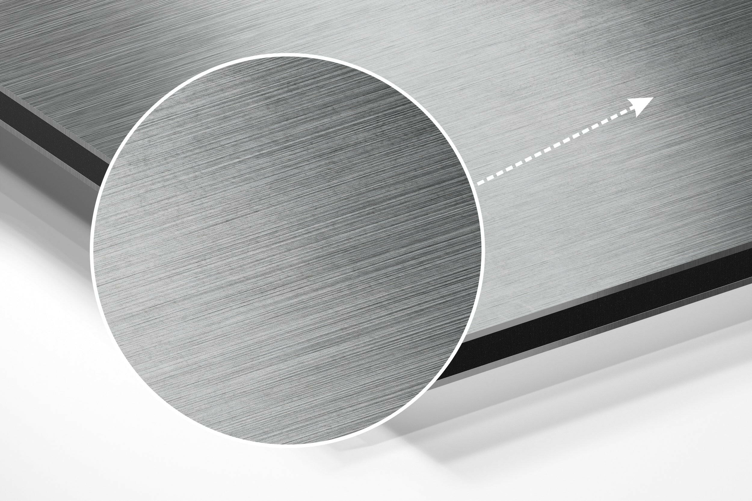 Despair Brushed Aluminium Dibond Wall Art