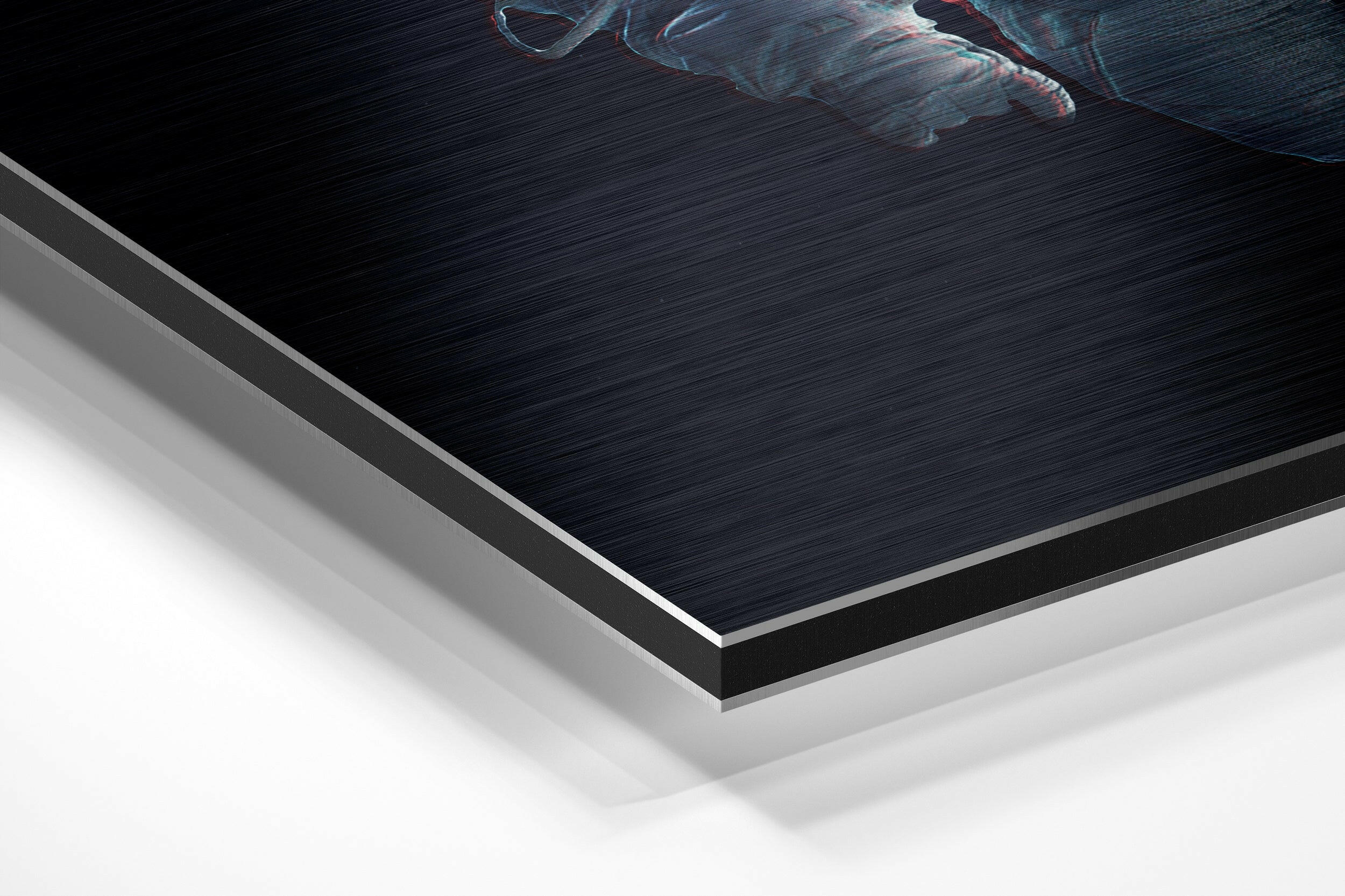 Space Traveller Brushed Aluminium Dibond Wall Art