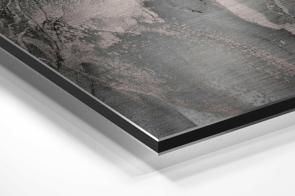 Marmoreal Brushed Aluminium Dibond Wall Art