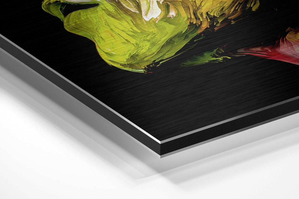 Feel  the Music Brushed Aluminium Dibond Wall Art