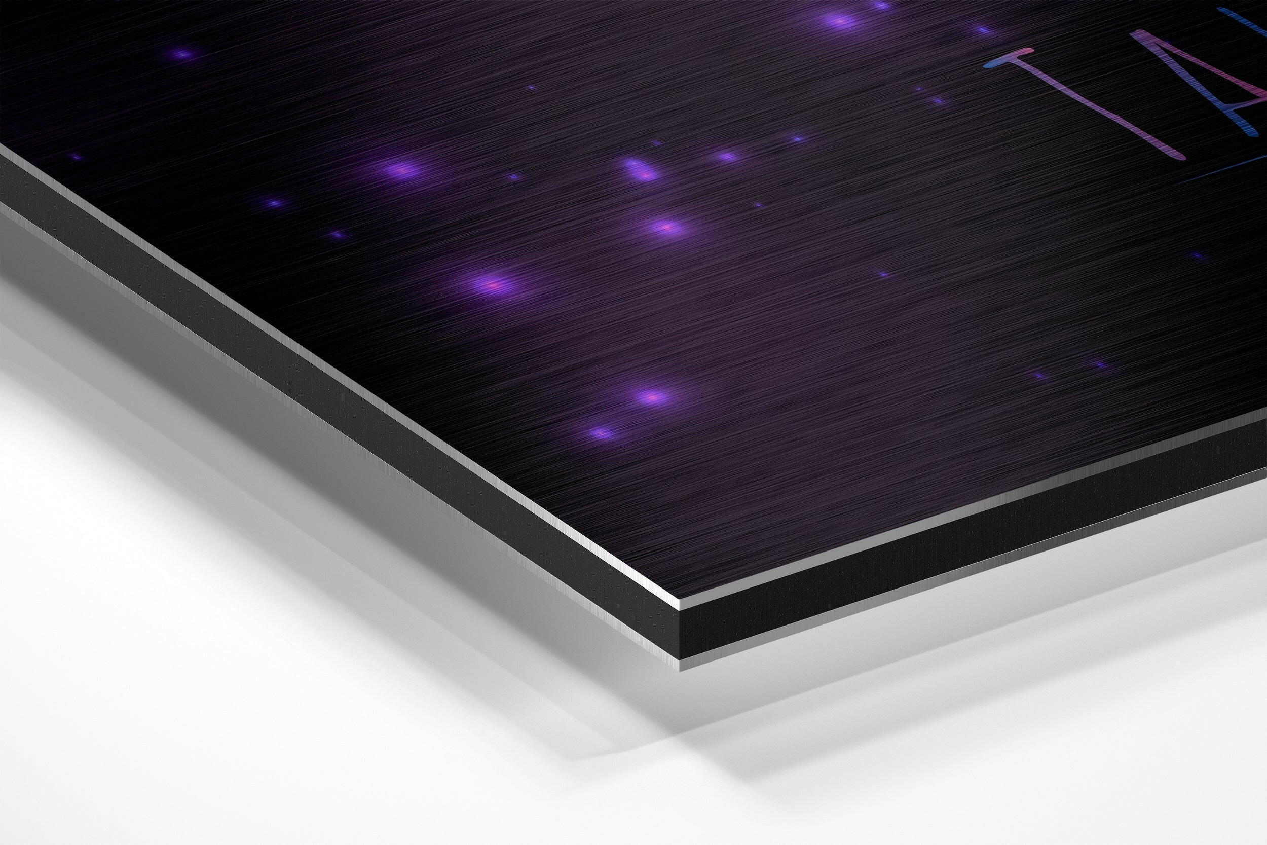 Taurus Brushed Aluminium Dibond Wall Art