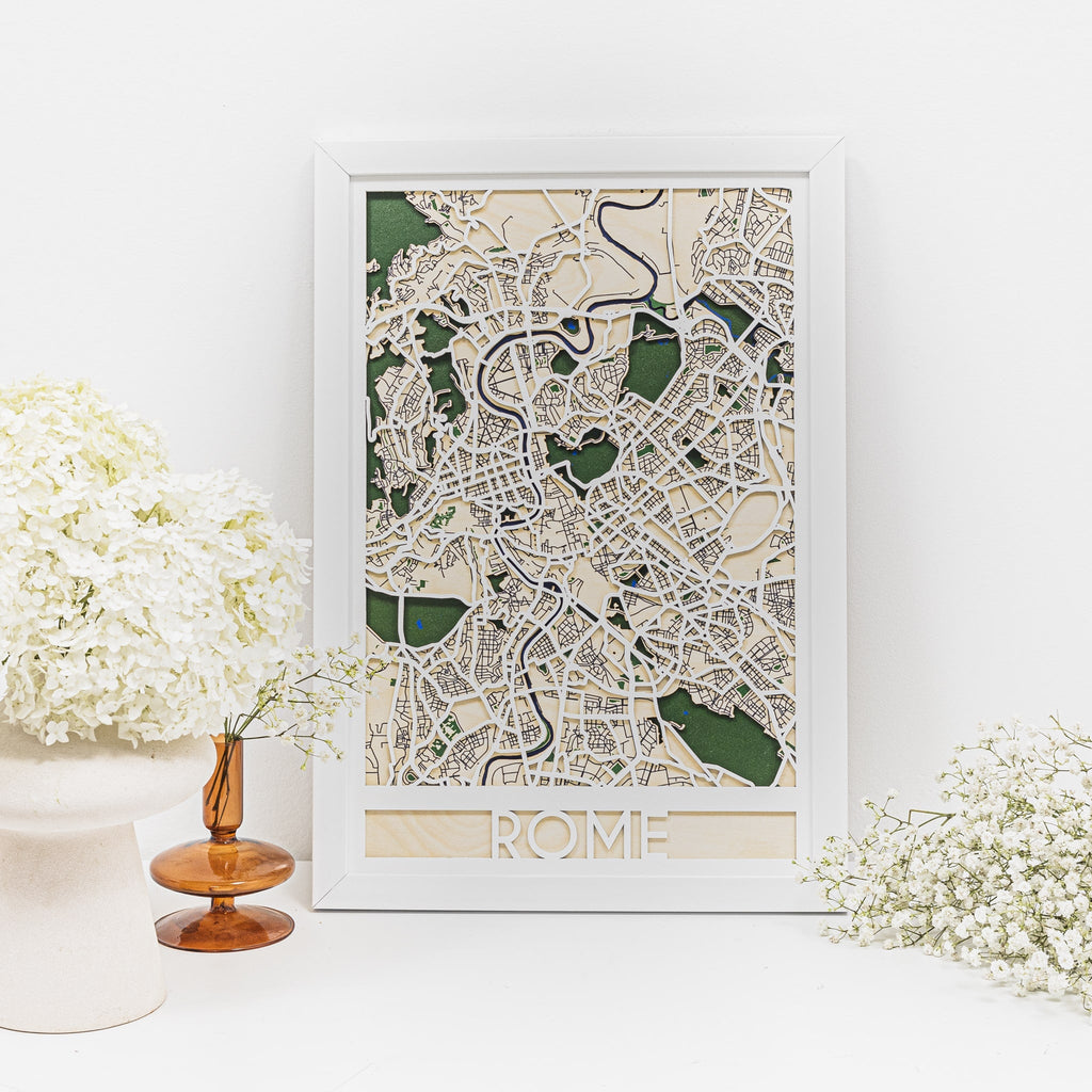 3D City Map Rome